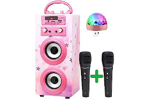 Karaoke Con Dos Microfonos Inalambricos 61kmxduuhIL._AC_UL320_