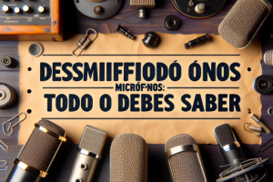 Desmitificando los Micrófonos: Todo lo que Debes Saber Desmitificando los Micrófonos: Todo lo que Debes Saber
