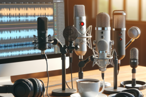 Los micrófonos más populares entre los podcasters de éxito.