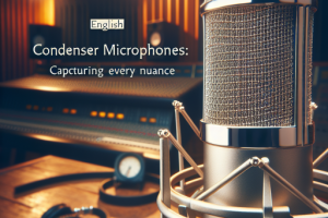 Micrófonos de Condensador: Capturando Cada Matiz
