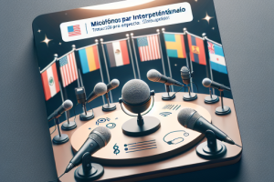 Micrófonos para Interpretación Simultánea: ¡Traducción Impecable!